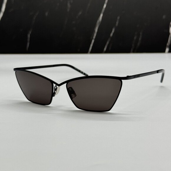 NEW SAINT LAURENT SL637 001 BLACK WOMEN SUNGLASSES SAINT LAURENT SL 637 001 main image 8
